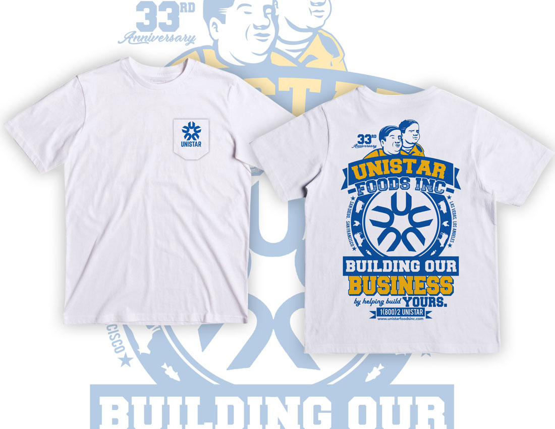 T-shirt Design by WB Design Works for Unistar Foods Inc. | Design #19306017