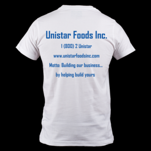 T-shirt Design by veeBC for Unistar Foods Inc. | Design: #19339925
