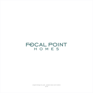Logo Design by Arham Hidayat for Focal Point Homes | Design #19318648