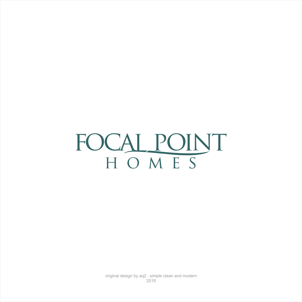 Logo Design by Arham Hidayat for Focal Point Homes | Design #19318650
