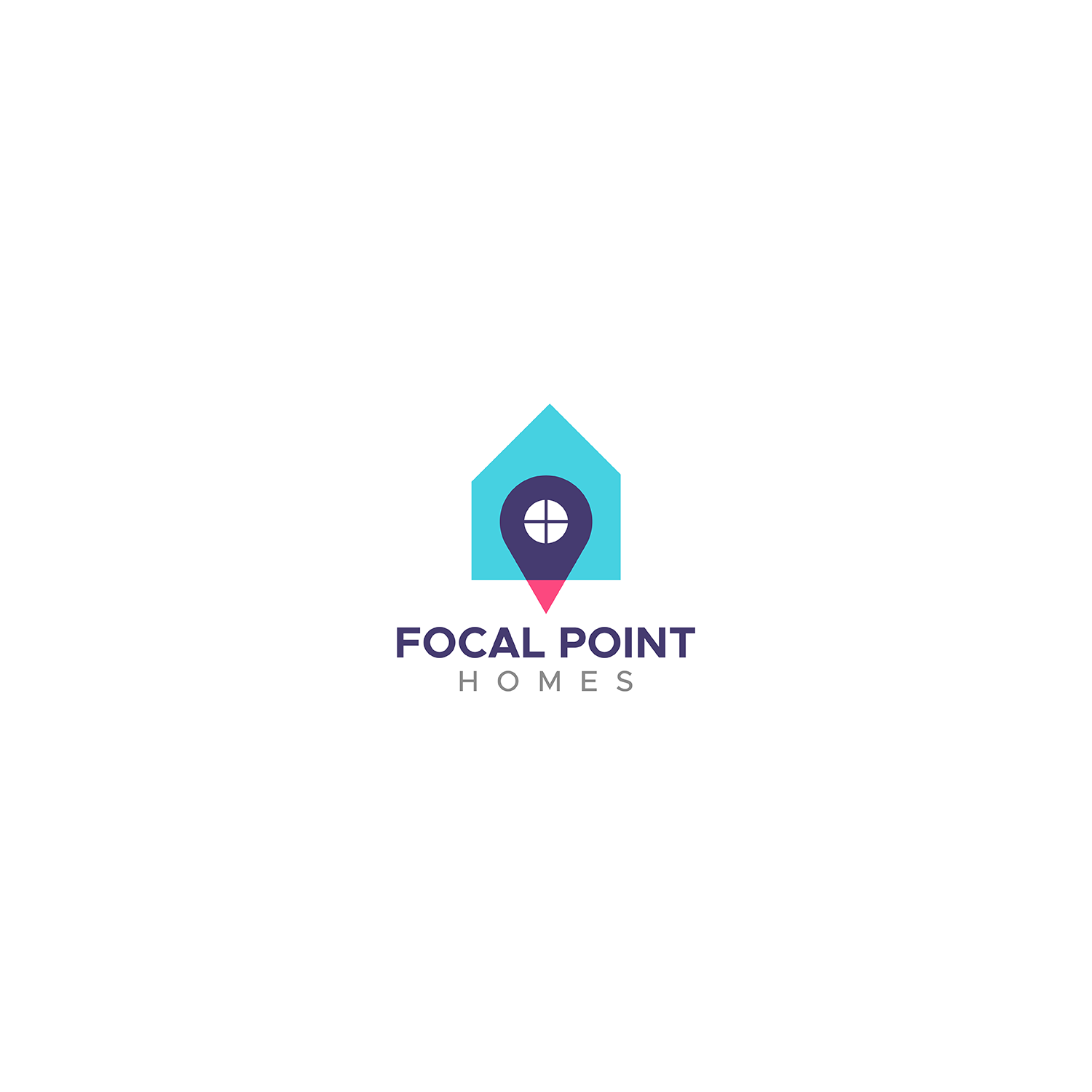 Logo-Design von Omee für Focal Point Homes | Design #19295450