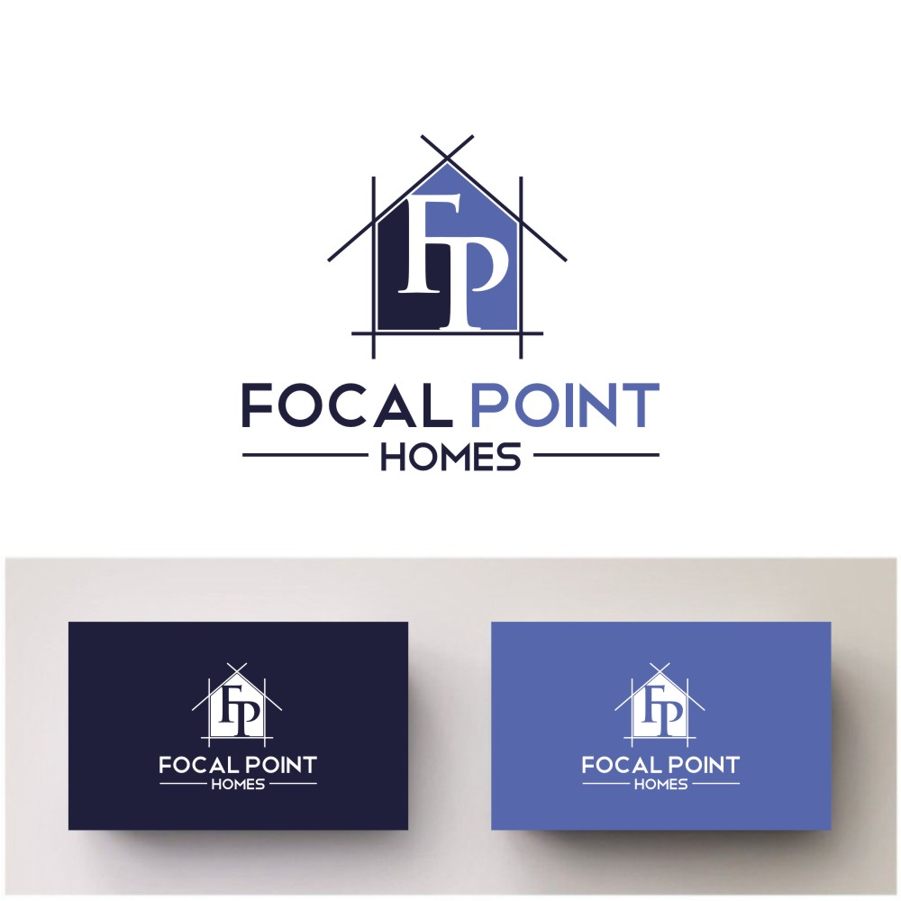 Logo Design by south door for Focal Point Homes | Design #19295661