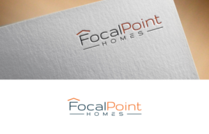 Logo Design by DoMadic for Focal Point Homes | Design: #19353436