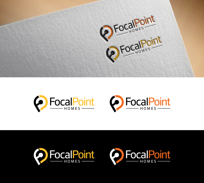 Logo Design by DoMadic for Focal Point Homes | Design #19353974