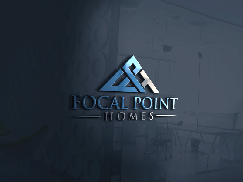 Logo Design by ThePirate for Focal Point Homes | Design #19294017