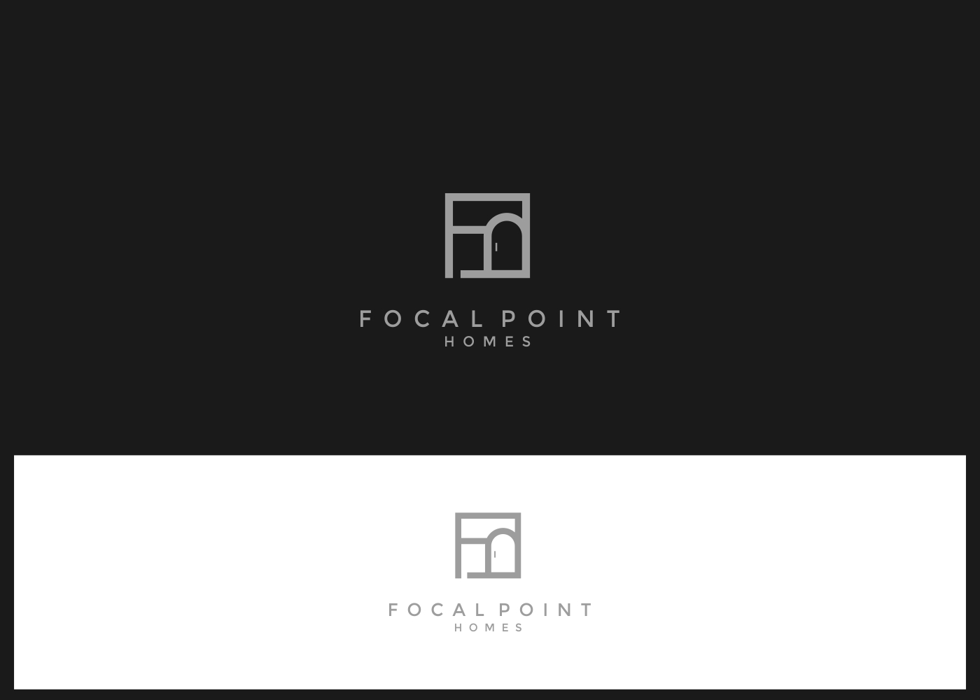 Logo Design by eiffel tesla for Focal Point Homes | Design #19312552