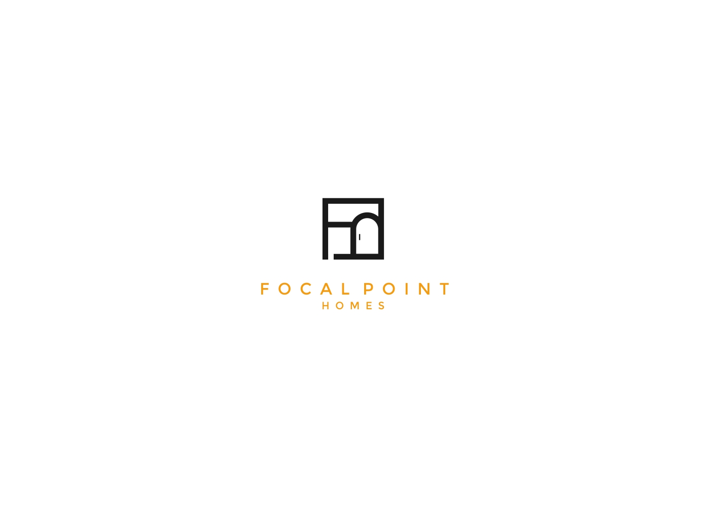 Logo Design by eiffel tesla for Focal Point Homes | Design #19313326