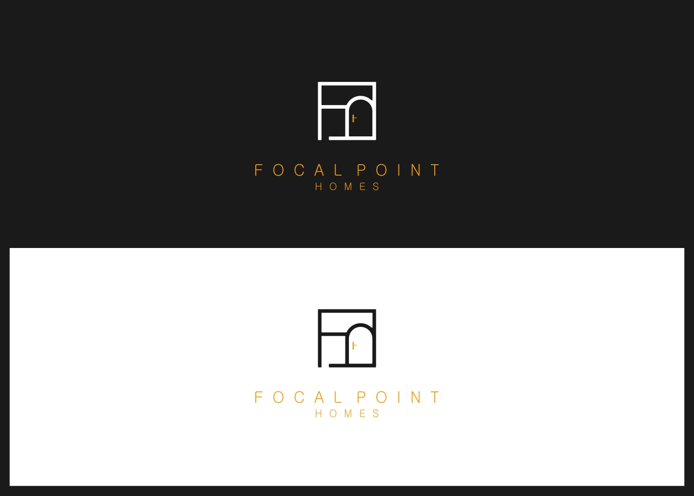 Logo Design by eiffel tesla for Focal Point Homes | Design #19353597