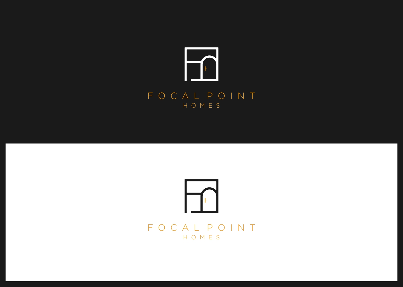 Logo Design by eiffel tesla for Focal Point Homes | Design #19353598
