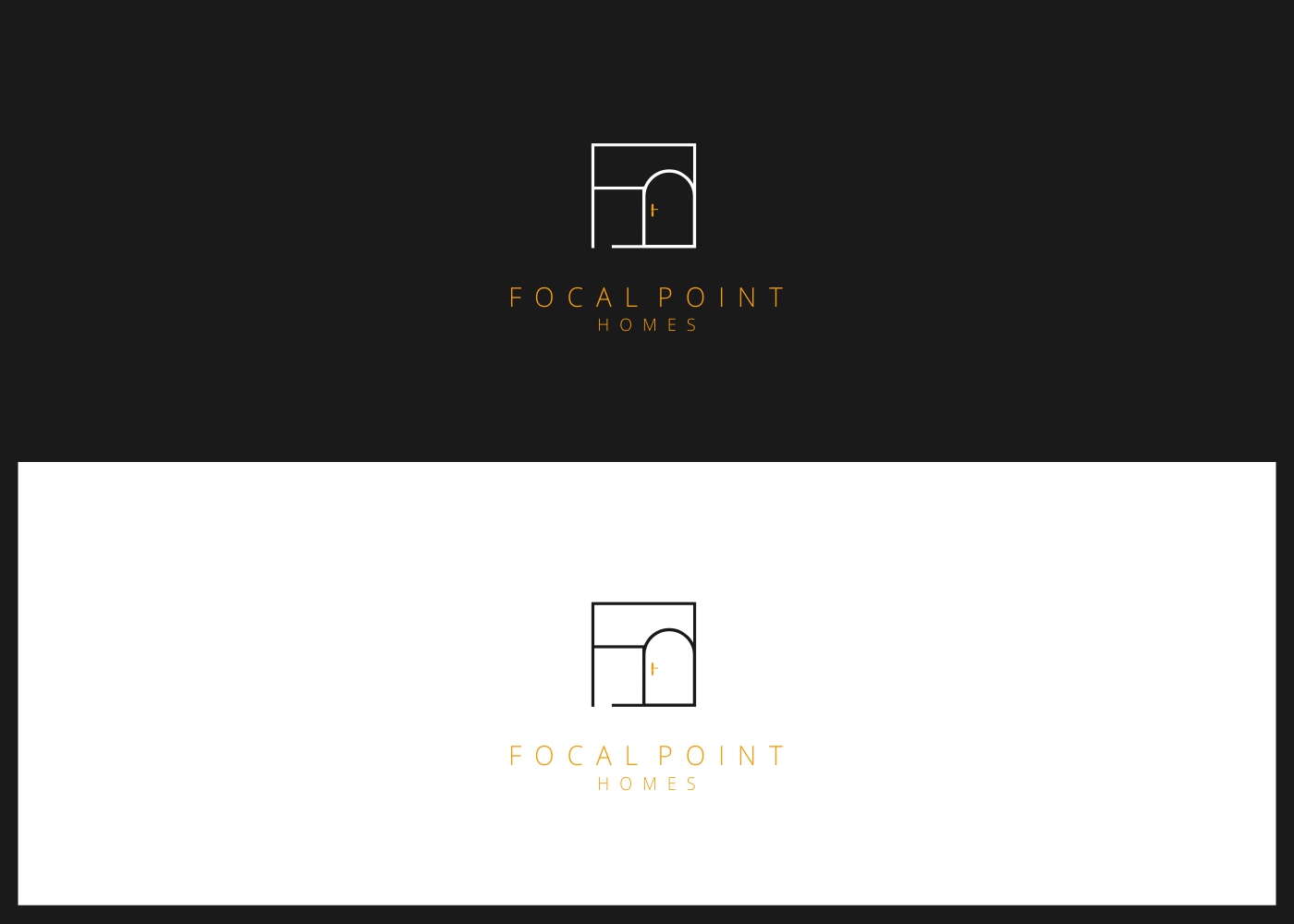 Logo Design by eiffel tesla for Focal Point Homes | Design #19353599