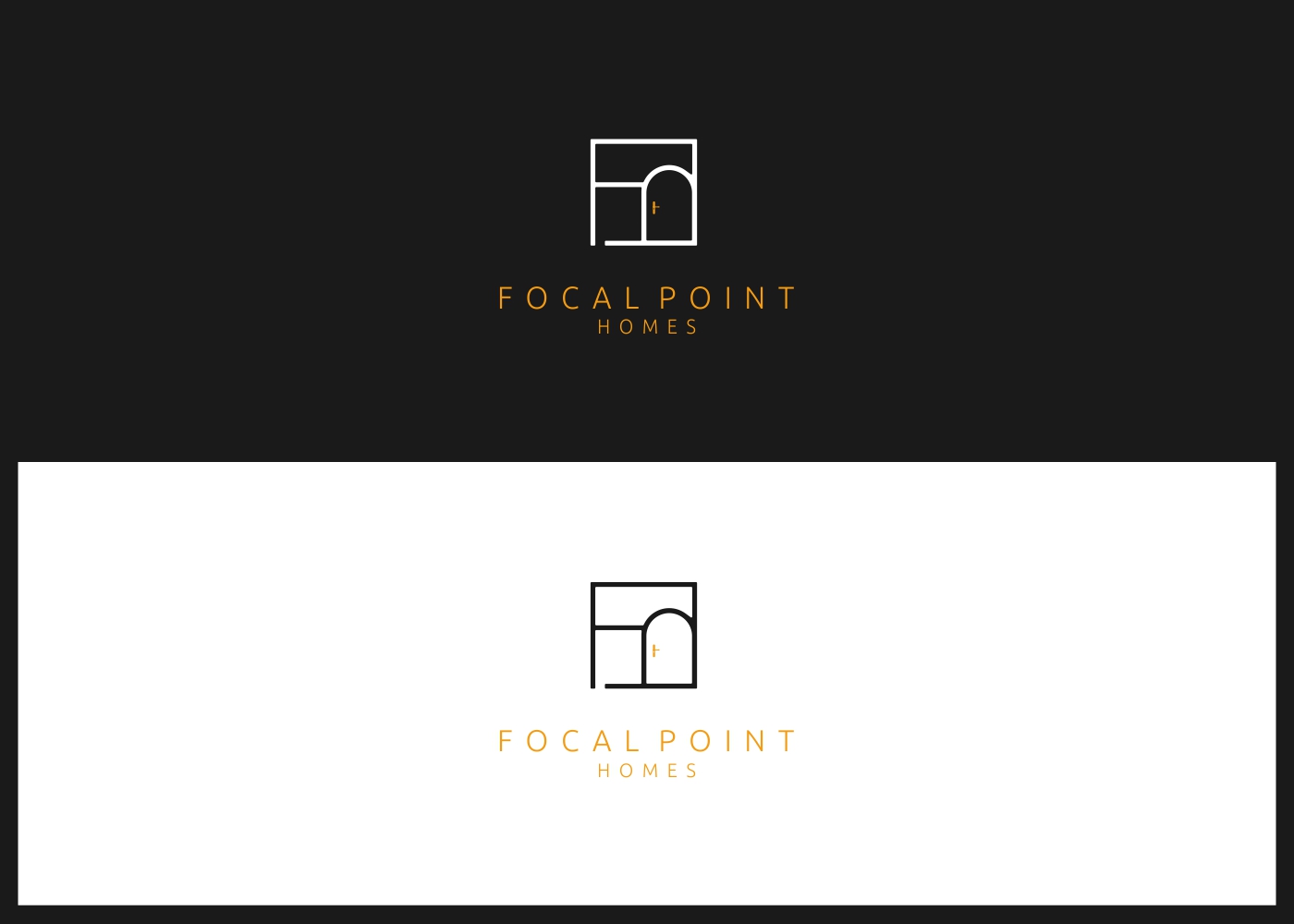 Logo Design by eiffel tesla for Focal Point Homes | Design #19353601