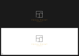 Logo Design by eiffel tesla for Focal Point Homes | Design: #19357702