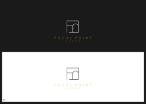 Logo Design by eiffel tesla for Focal Point Homes | Design: #19357704