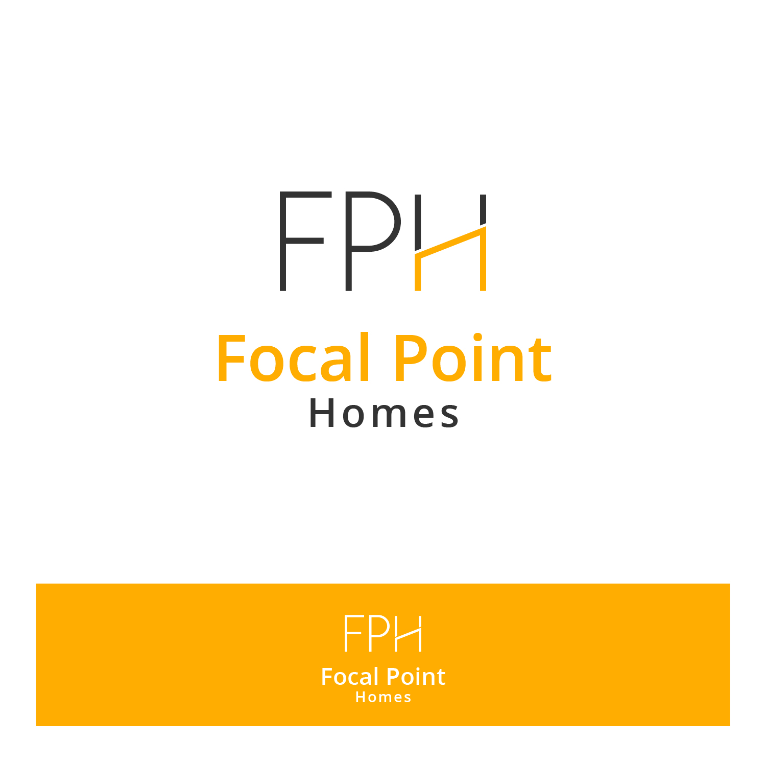 Logo Design by Luthfi_ghiyats for Focal Point Homes | Design #19298787