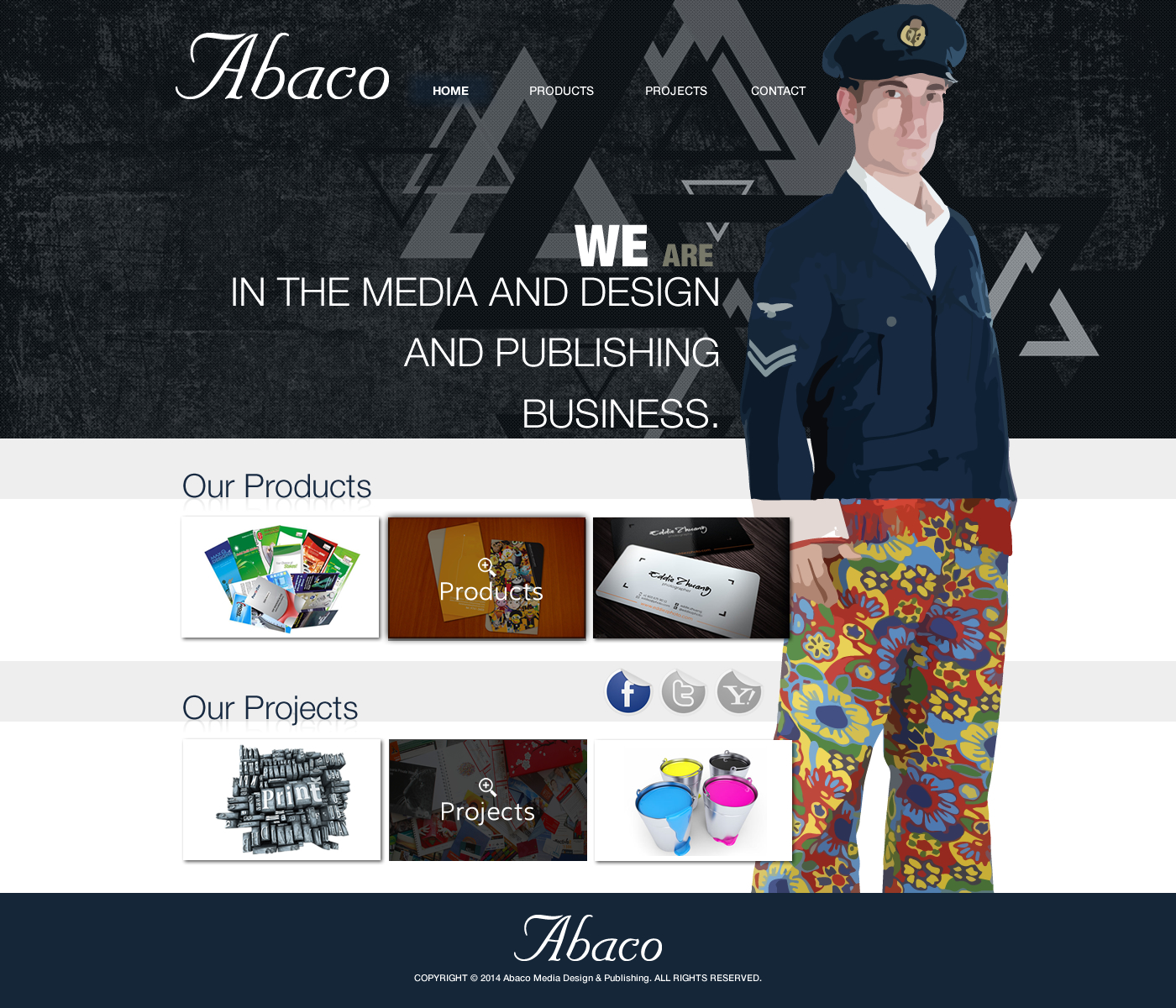 Web Design by A.D.S for Abaco Media & Publishing | Design #2907866