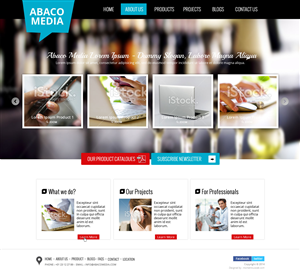 Web Design by AVROM for Abaco Media & Publishing | Design: #2894562