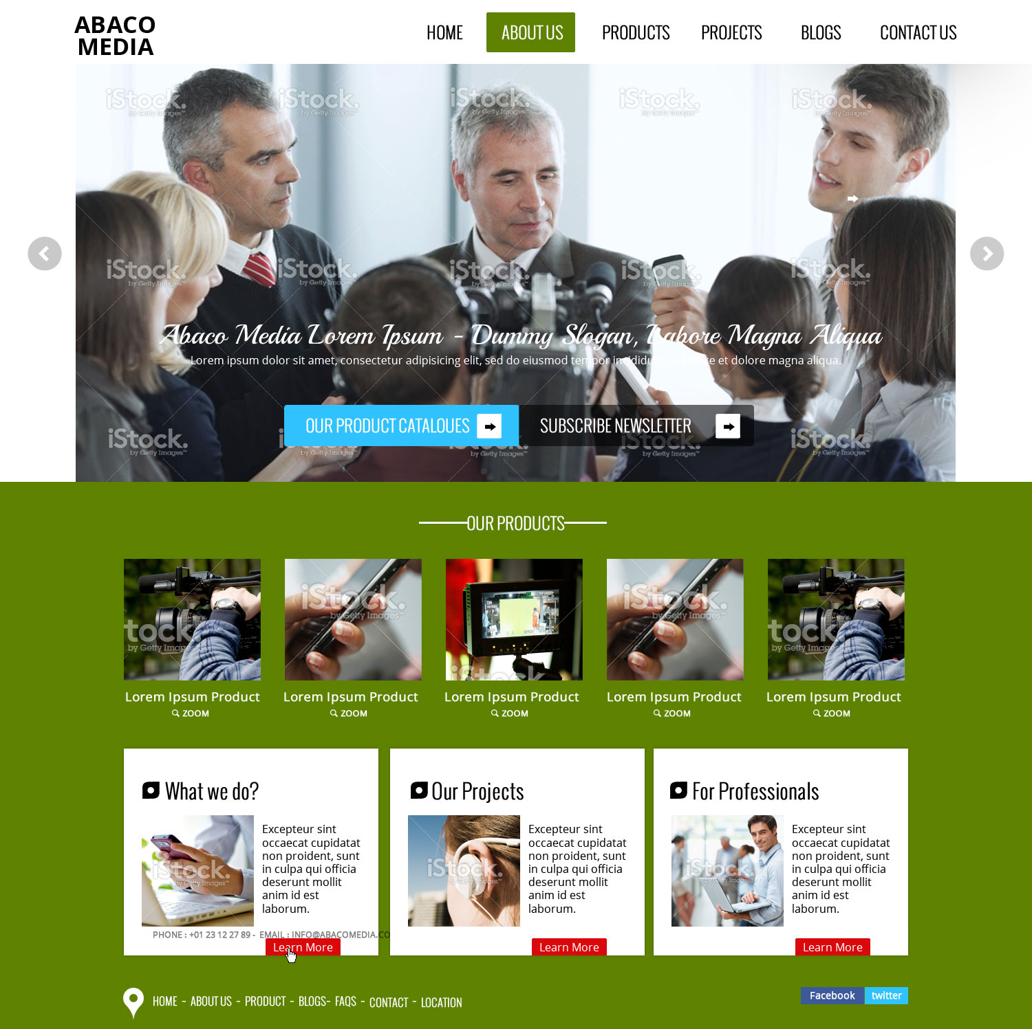 Web Design par AVROM pour Abaco Media & Publishing | Design #2894971