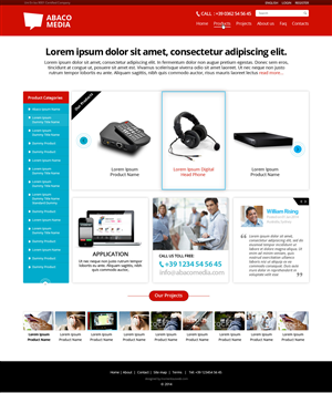 Web Design by AVROM for Abaco Media & Publishing | Design: #2903267