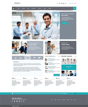 Web Design by Design Dude for Abaco Media & Publishing | Design: #2913282