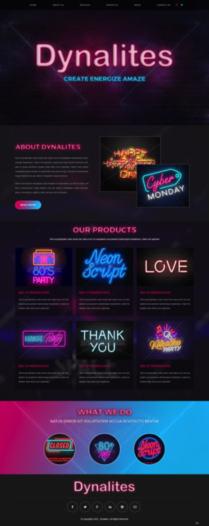 Diseño Web por pb para Dynalites | Diseño: #19311350