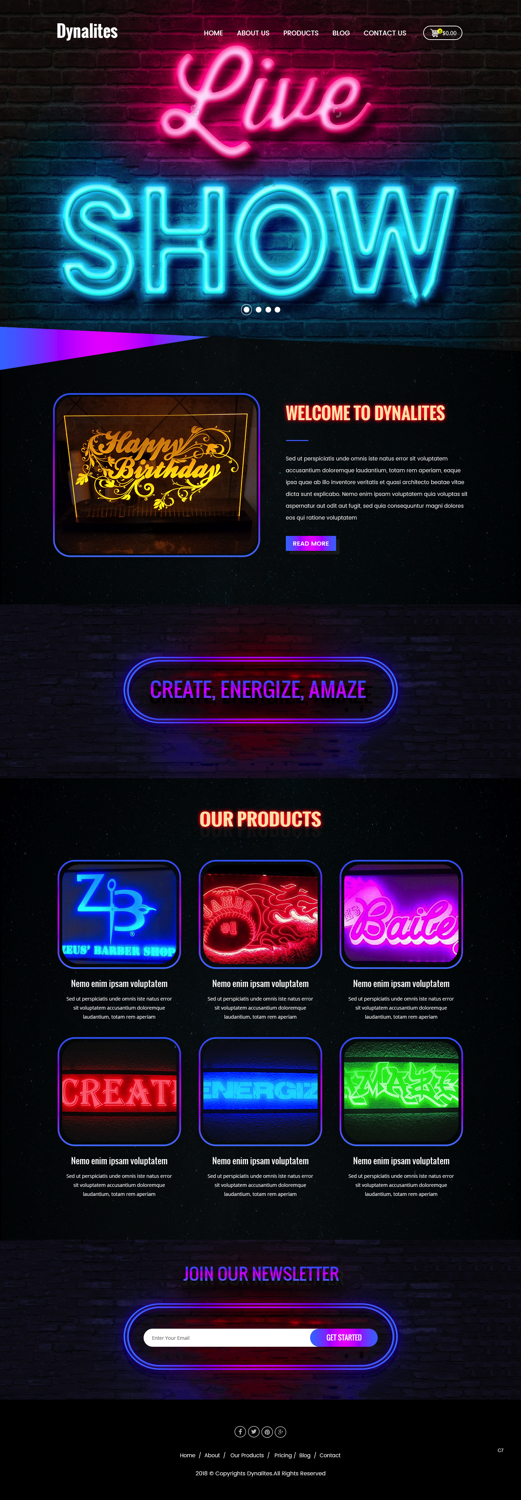 Web Design by pb for Dynalites | Design #19311351