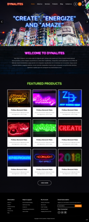Diseño Web por pb para Dynalites | Diseño: #19311356