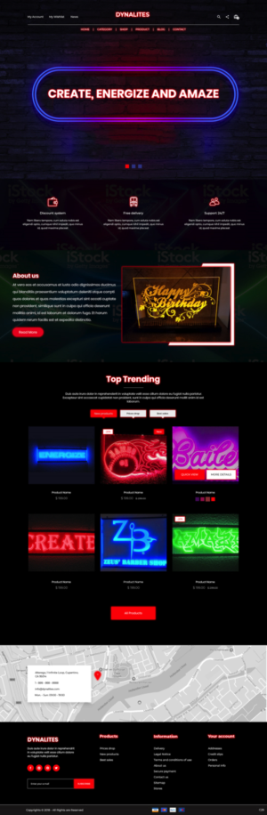 Diseño Web por pb para Dynalites | Diseño: #19311358