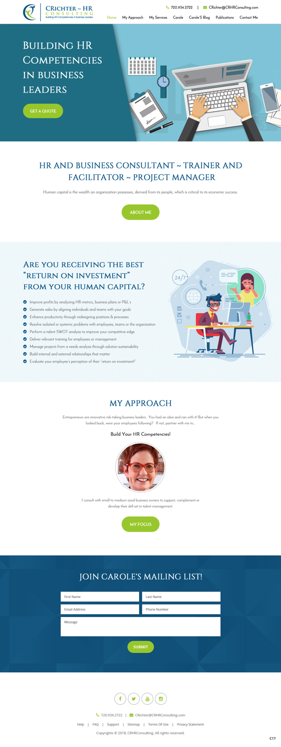 Wordpress Design by pb for this project | Design #19311390