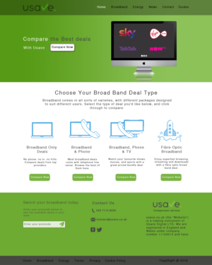 Design de Page d'Accueil par veeBC pour Relevant lTD | Design #19338814