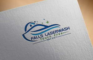 Logo Design by Gross for Falls Laserwash | Design: #19306501