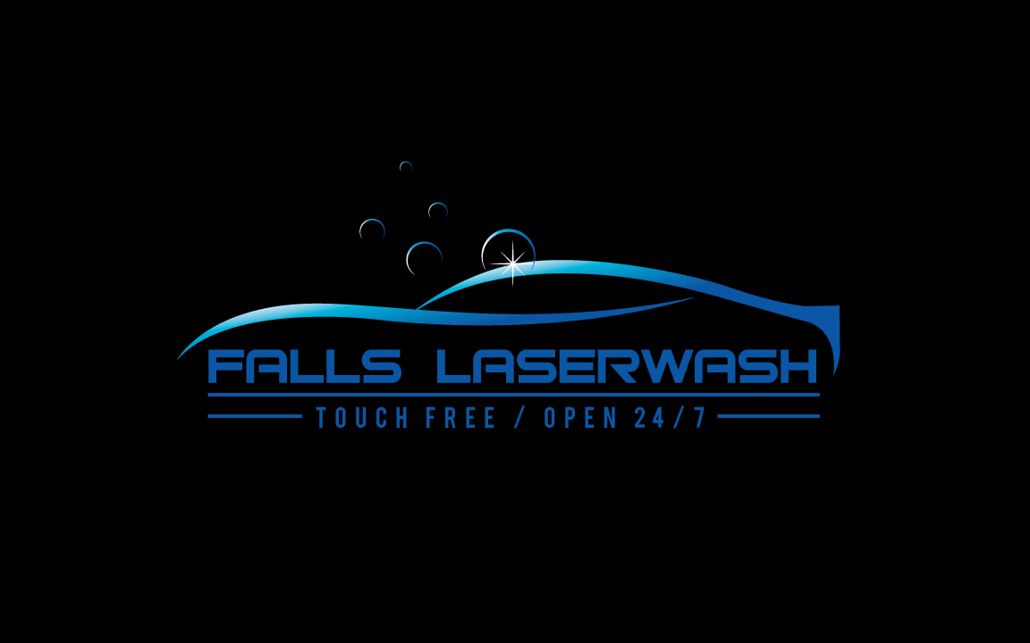 Logo Design by GODDREAMCREATION for Falls Laserwash | Design #19325245