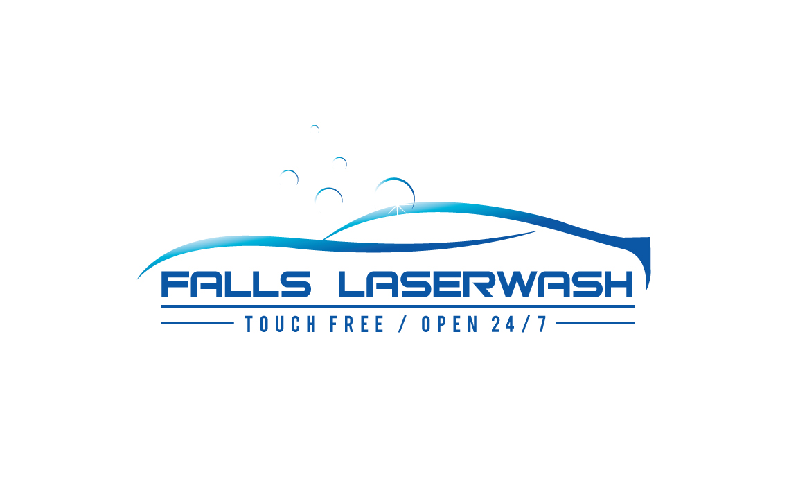 Logo Design by GODDREAMCREATION for Falls Laserwash | Design #19325246