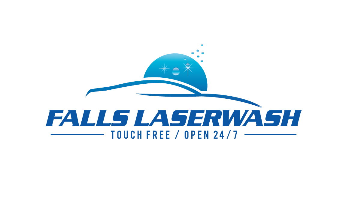 Logo Design by GODDREAMCREATION for Falls Laserwash | Design #19325247