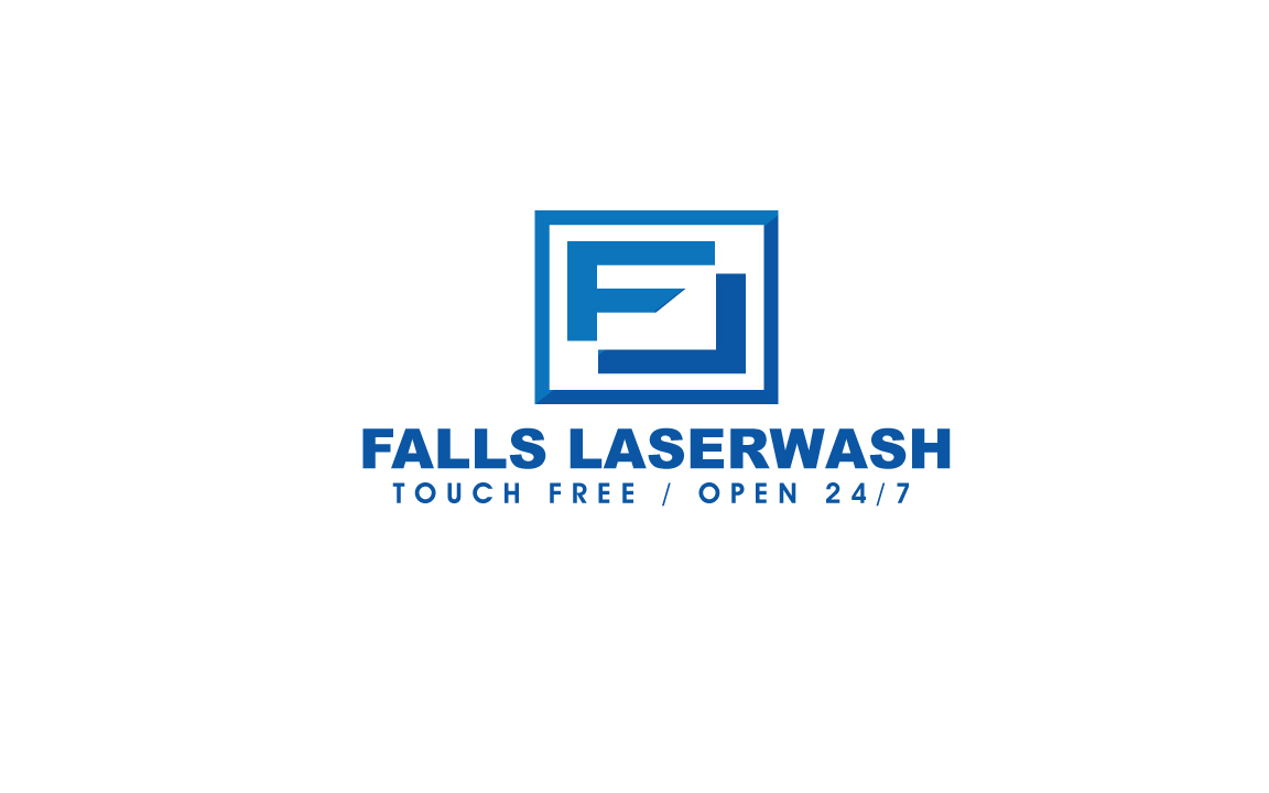Logo Design by GODDREAMCREATION for Falls Laserwash | Design #19325249