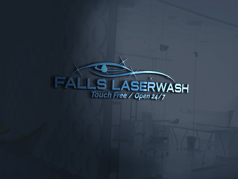 Logo Design by logoflow007 for Falls Laserwash | Design #19287529