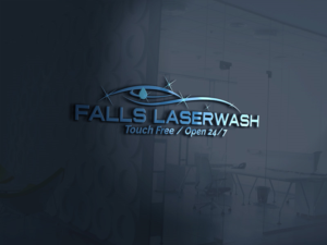 Logo Design by logoflow007 for Falls Laserwash | Design: #19287529
