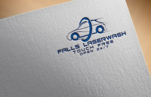 Logo Design by Synthi for Falls Laserwash | Design: #19287466