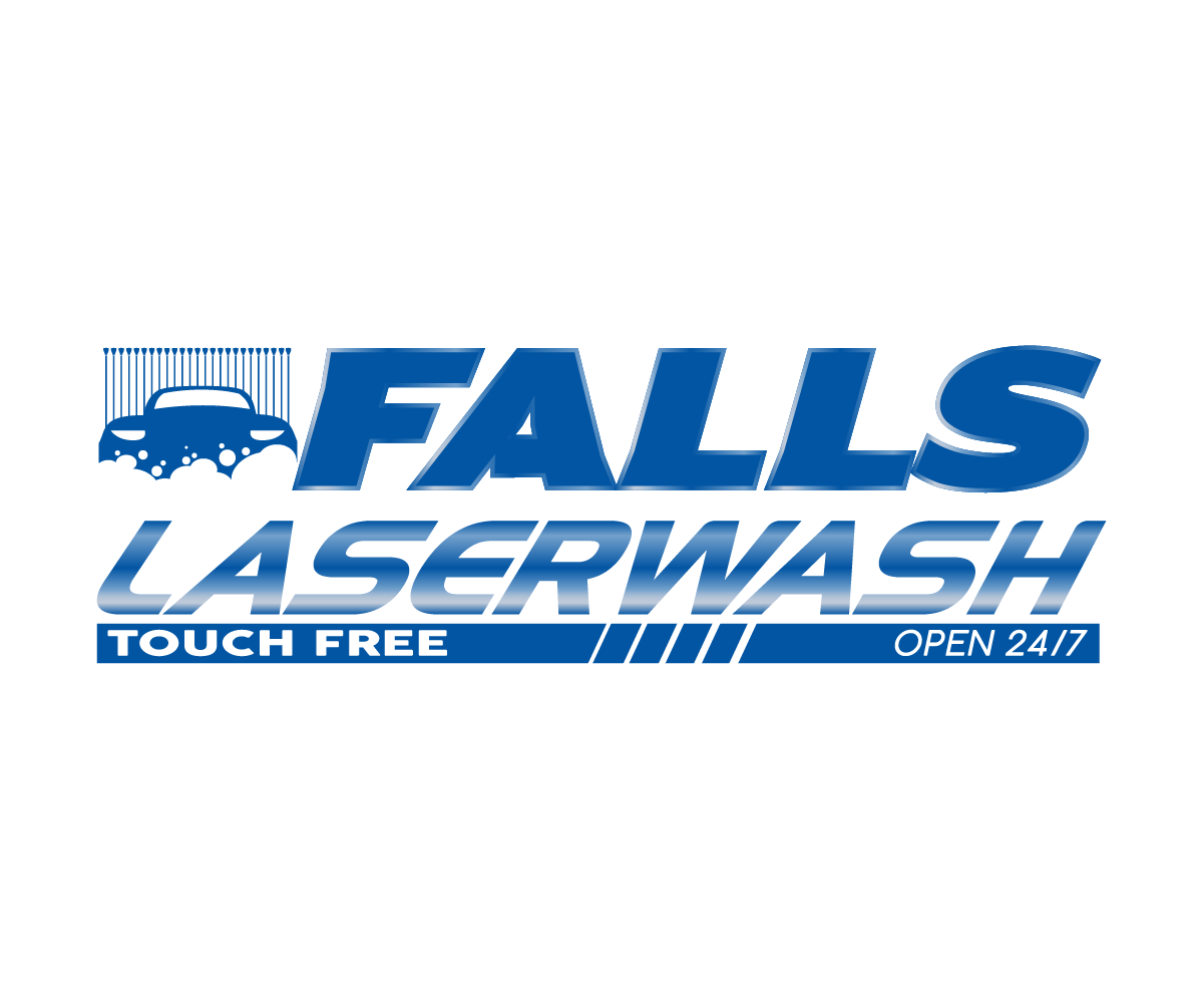 Logo Design by iGab for Falls Laserwash | Design #19325401