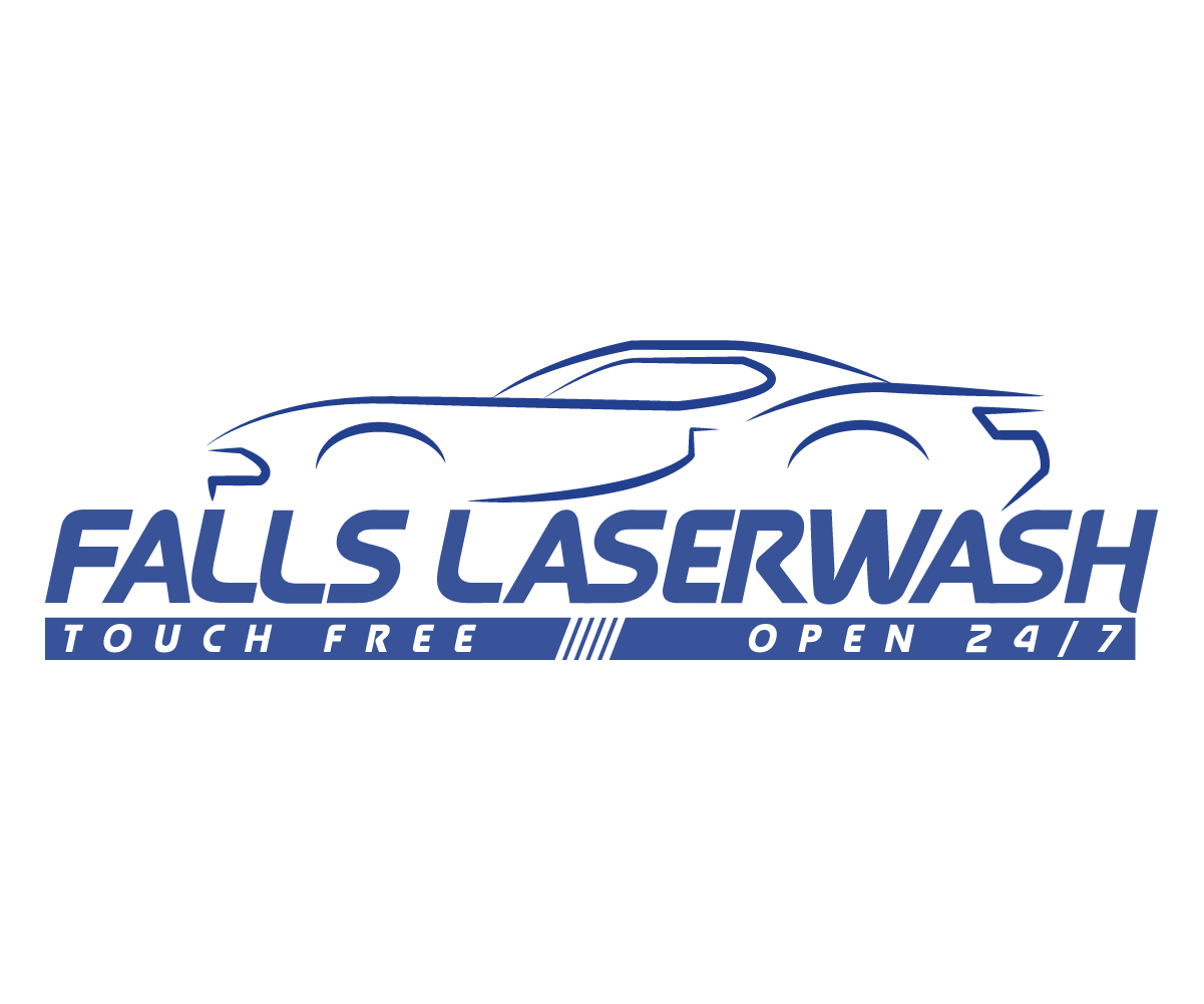 Logo Design by iGab for Falls Laserwash | Design #19332914