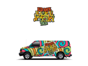 Red Rock Magical Mystery Tour | Diseño de Logo por Atvento Graphics