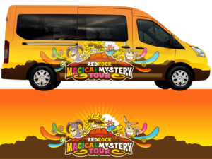 Red Rock Magical Mystery Tour | Logo Design by ArtTank