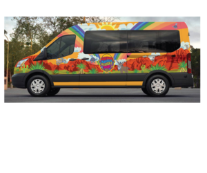 Red Rock Magical Mystery Tour | Logo-Design von Tee and Eh?