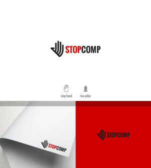 StopComp | Logo Design by JohnM.