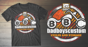 Badboys' business Tees design promotion | Diseño de Camiseta por db1404