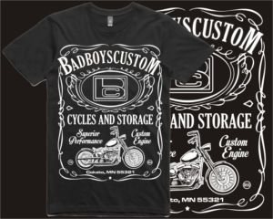 T-shirt Design by Rox Art Design for badboyscustom | Design: #19329919