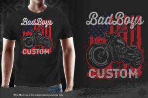 Badboys' business Tees design promotion | Diseño de Camiseta por gekgrfx