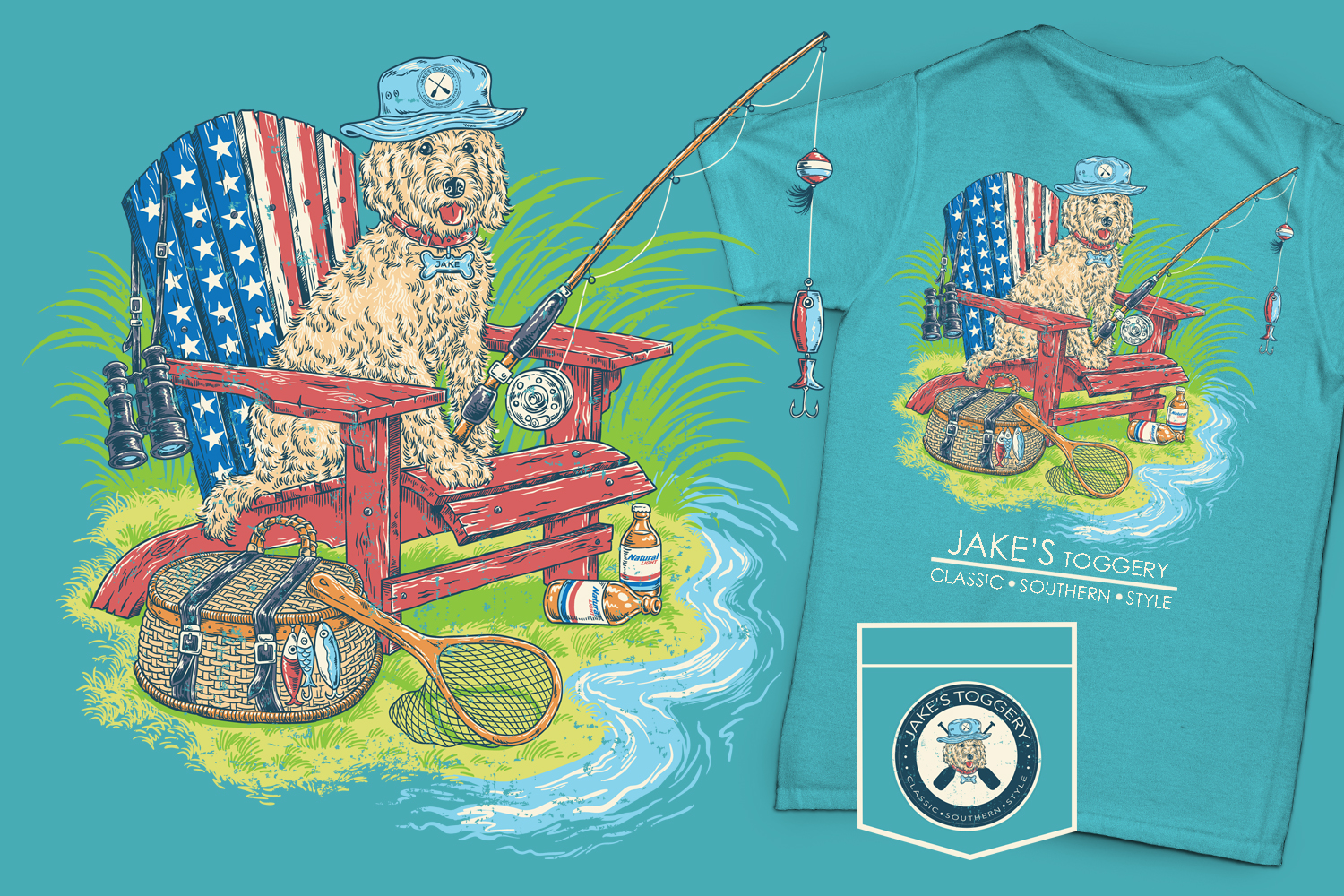 Design de T-shirt par SangBlater pour Jake's Toggery | Design #19392848