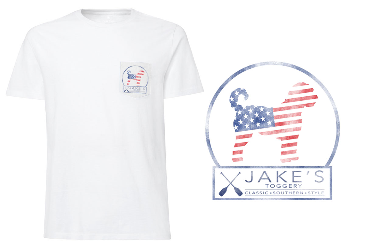 T-shirt Design by Kris Karlson Design for Jake's Toggery | Design #19387709