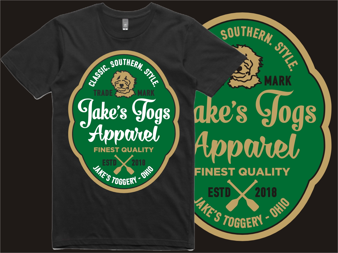 T-shirt Design by Rox Art Design for Jake's Toggery | Design #19391427