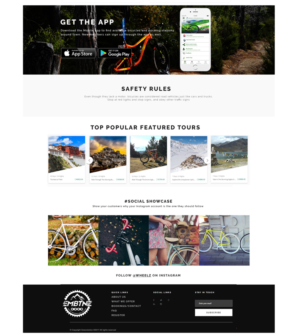 Web Design by Bhushan jha for Electric Mountain Bike Tours NZ | Design: #19313537